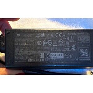 HP 65W 19.5V 3.33A Power Adapter w/ Cord Barrel PA-1650-32HJ